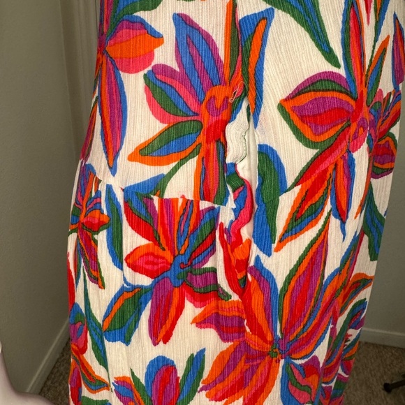 Skies Are Blue Red and White Sleeveless Maxi Sundress Size Small.  #151 - Picture 7 of 17